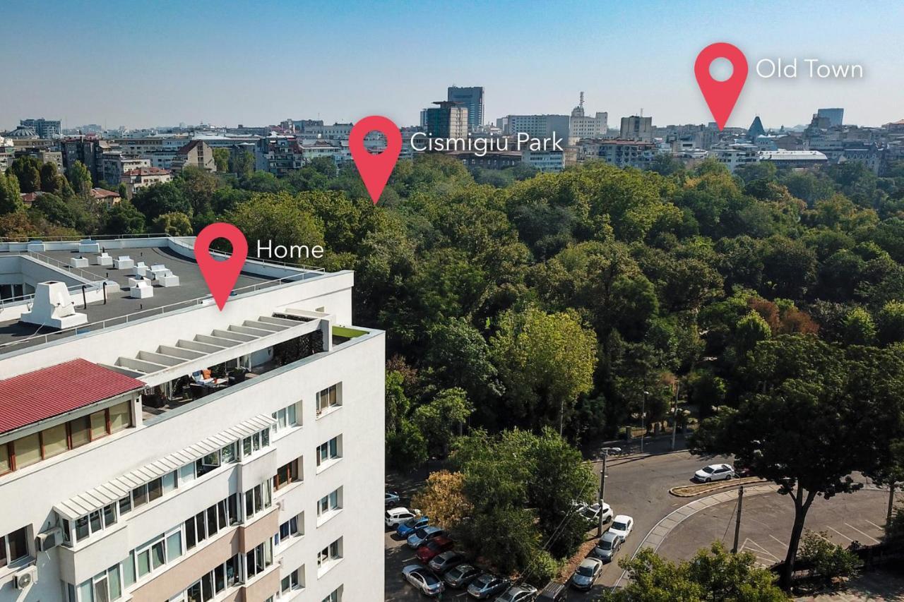Qult - Up In The Sky Apartment Bukares Bagian luar foto